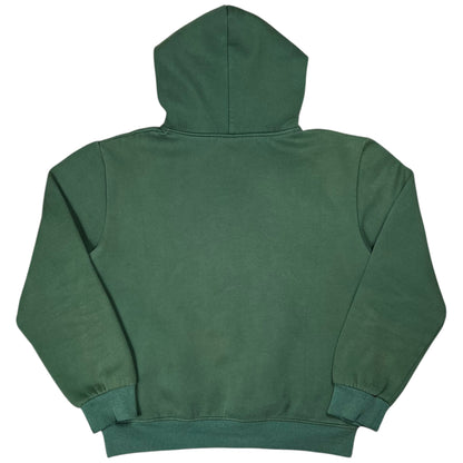 Vintage Y2K Stussy International faded green hoodie (M)