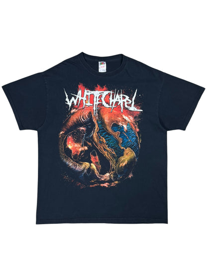 Y2K Whitechapel THIS WORLD WILL ROT FROM THE INSIDE OUT death metal band tee (XL)