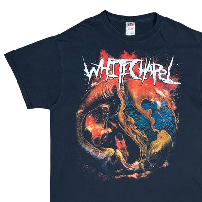 Y2K Whitechapel THIS WORLD WILL ROT FROM THE INSIDE OUT death metal band tee (XL)