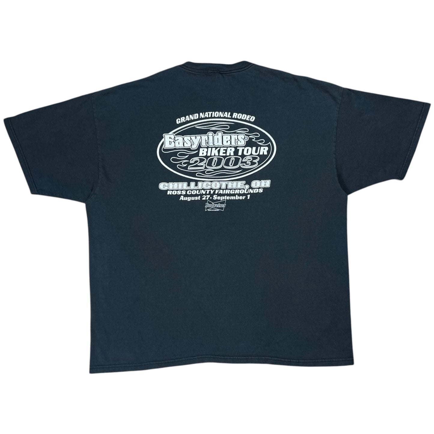 Vintage 2003 Easy Riders motorcycles biker pocket tee (XXL)