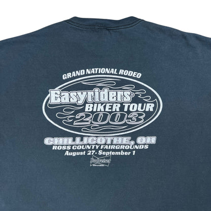 Vintage 2003 Easy Riders motorcycles biker pocket tee (XXL)