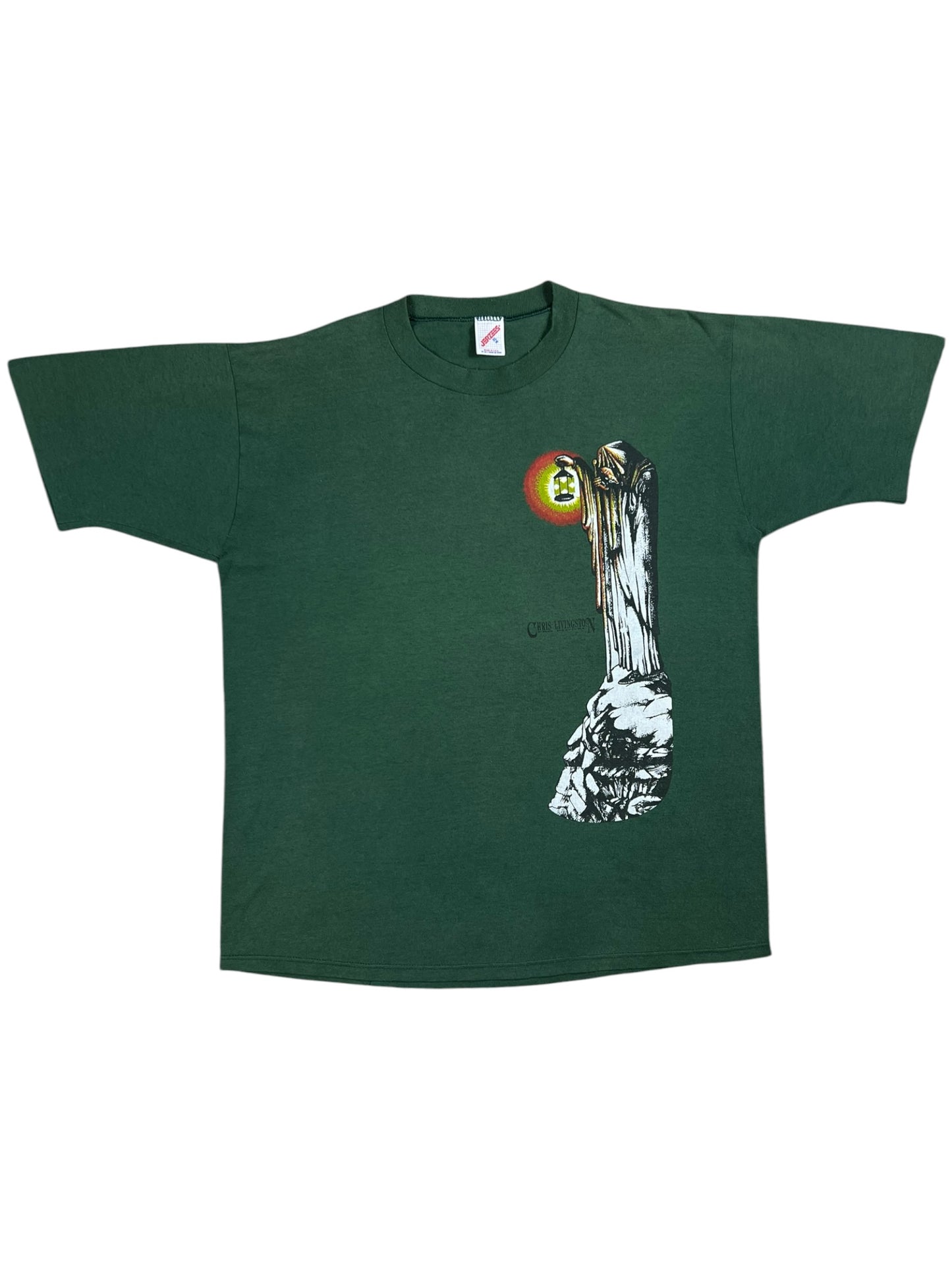 Vintage 90s Chris Livingston Pro Model Led Zeppelin H-Street skate band tee (XL)