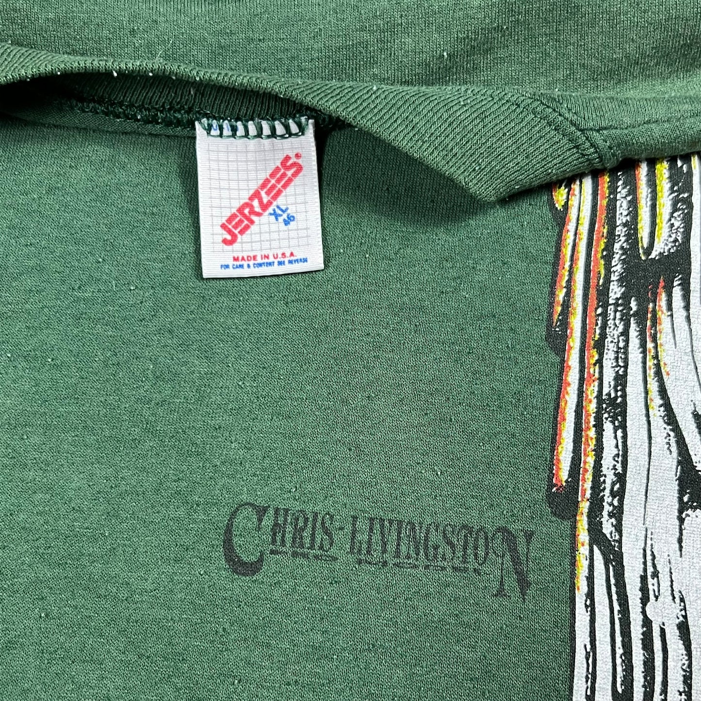 Vintage 90s Chris Livingston Pro Model Led Zeppelin H-Street skate band tee (XL)