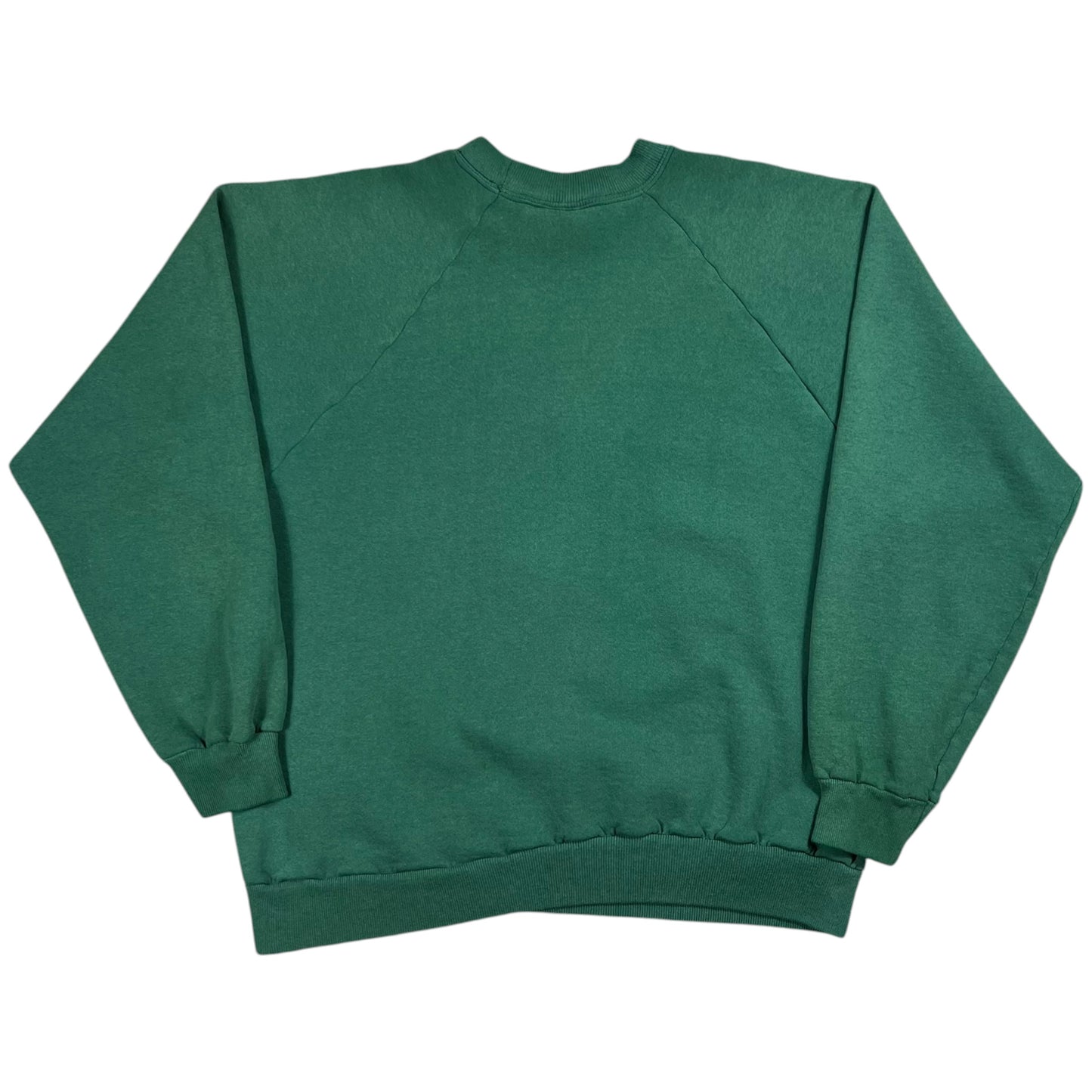 Vintage 90s United States of America USA faded green crewneck (L)