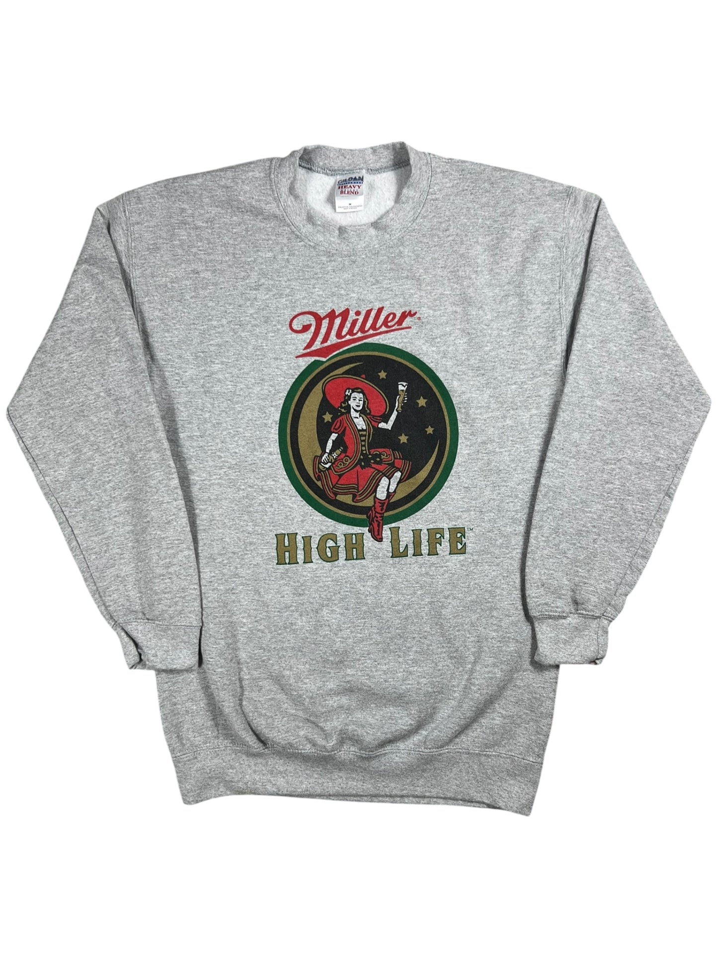 Vintage Y2K Miller High Life beer crewneck (M)
