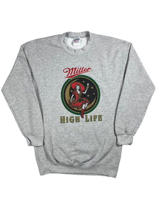 Vintage Y2K Miller High Life beer crewneck (M)