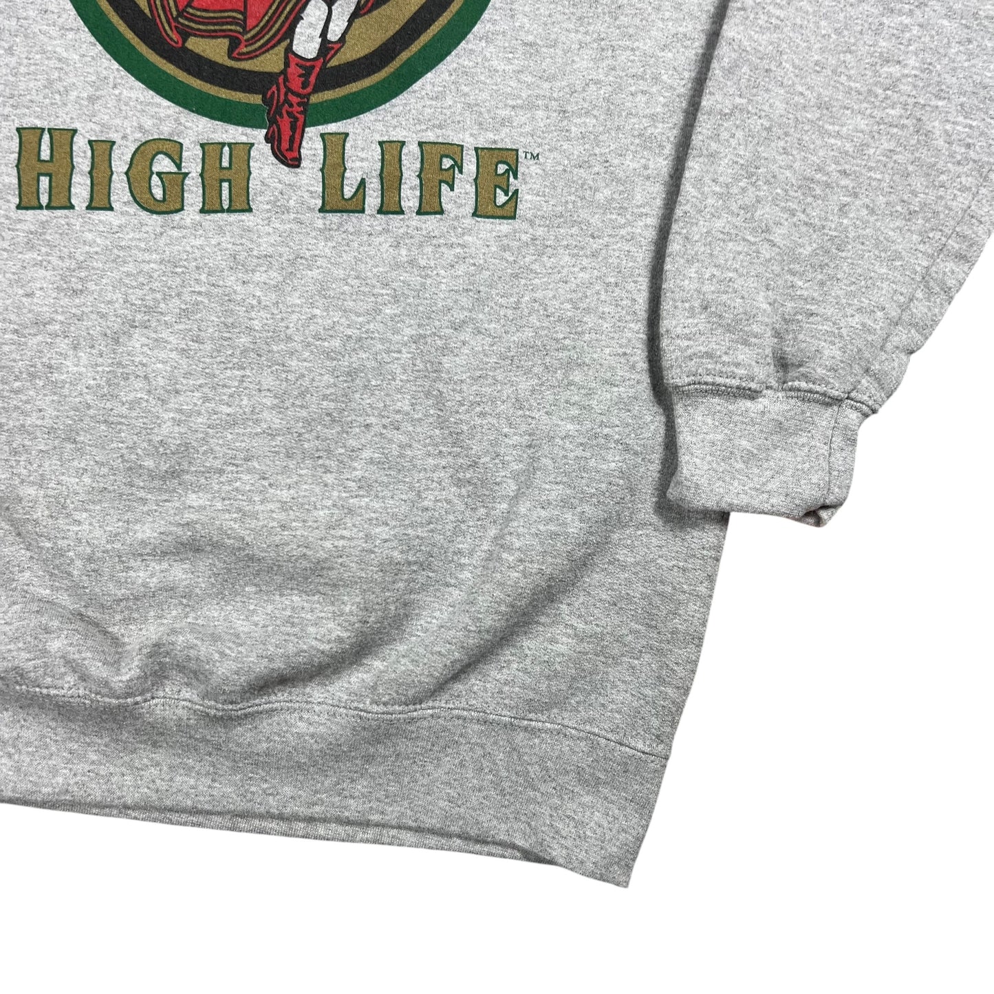 Vintage Y2K Miller High Life beer crewneck (M)