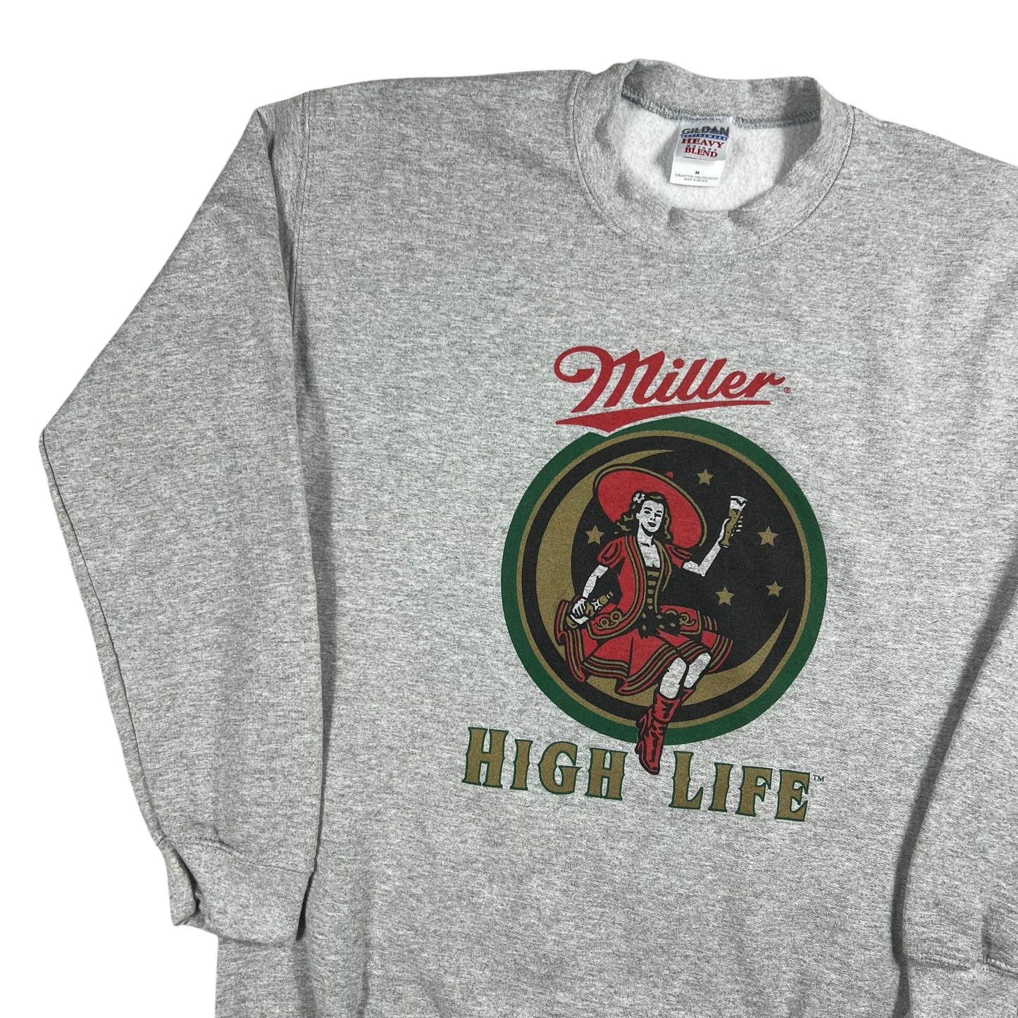 Vintage Y2K Miller High Life beer crewneck (M)