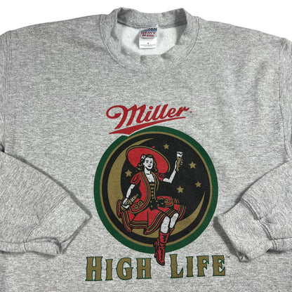 Vintage Y2K Miller High Life beer crewneck (M)