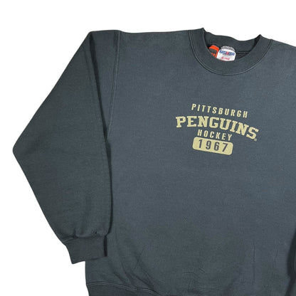 Vintage Y2K Pittsburgh Penguins NHL custom fan crewneck (S)