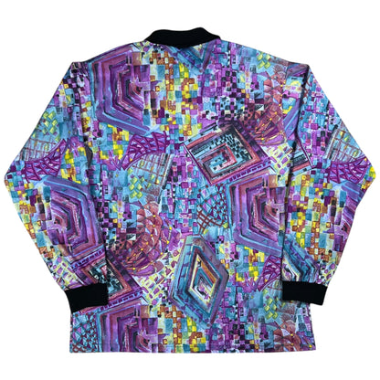 Vintage 90s Umbro all over print goalie soccer jersey (XL)