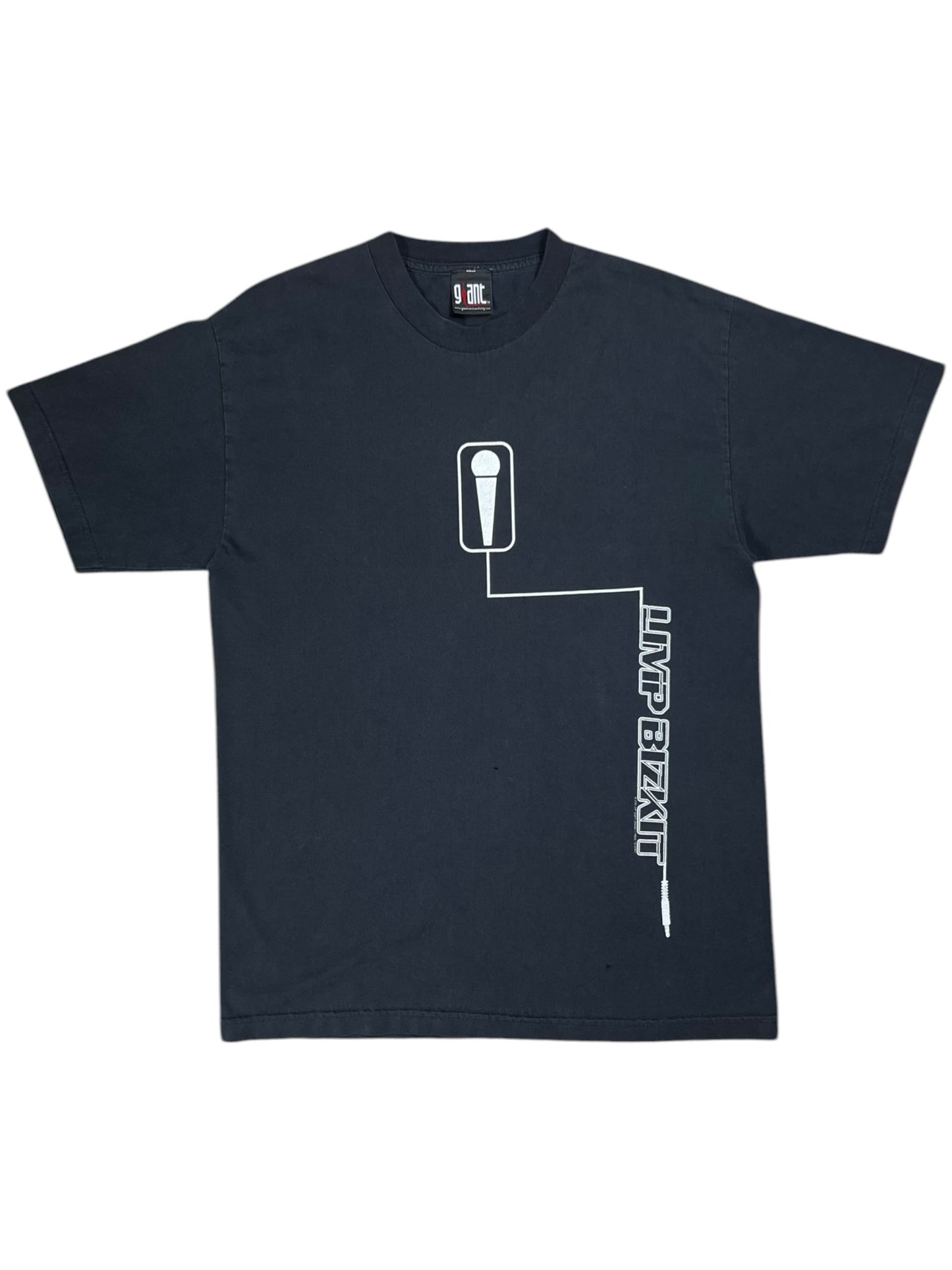 Vintage 2000 GIANT Limp Bizkit Microphone band tee (L)