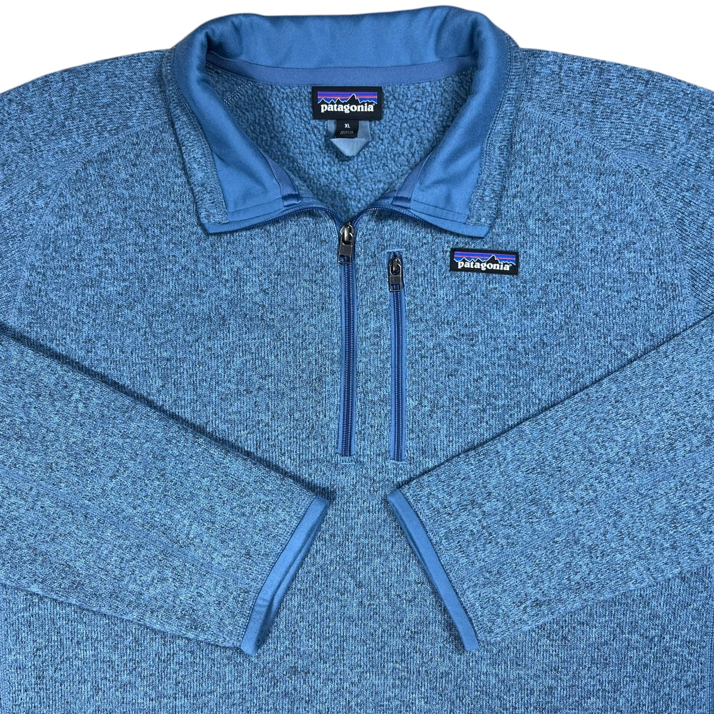 2020 Patagonia Better Sweater blue 1/4 zip fleece (XL)