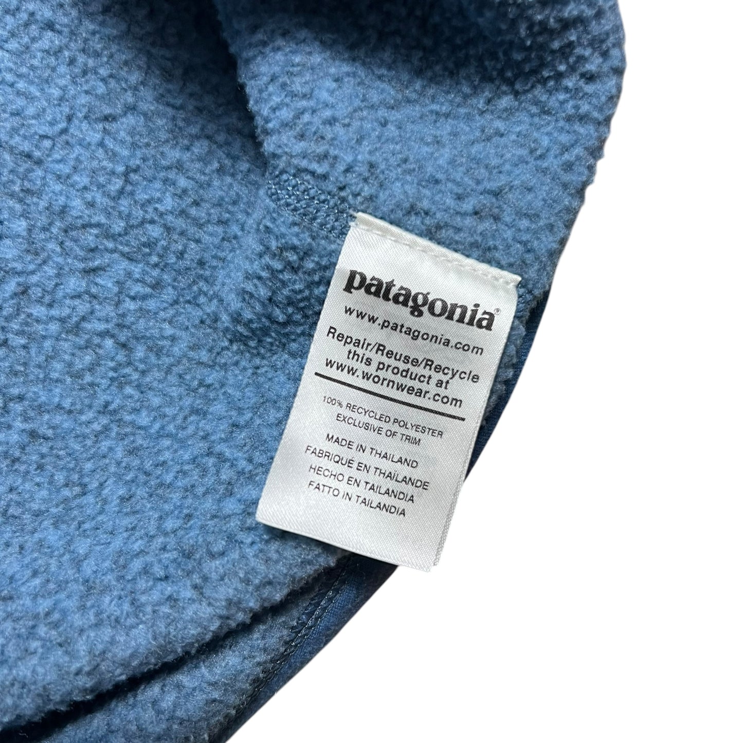 2020 Patagonia Better Sweater blue 1/4 zip fleece (XL)