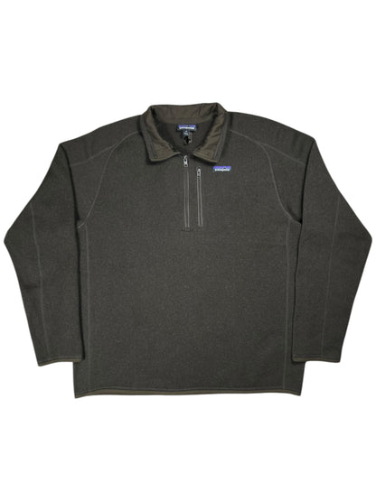 2019 Patagonia Better Sweater brown 1/4 zip fleece (XL)