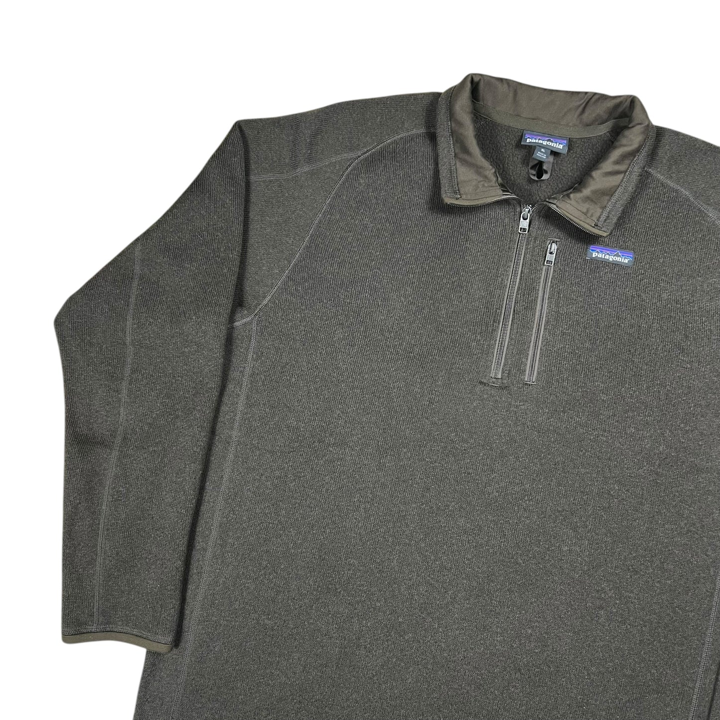 2019 Patagonia Better Sweater brown 1/4 zip fleece (XL)