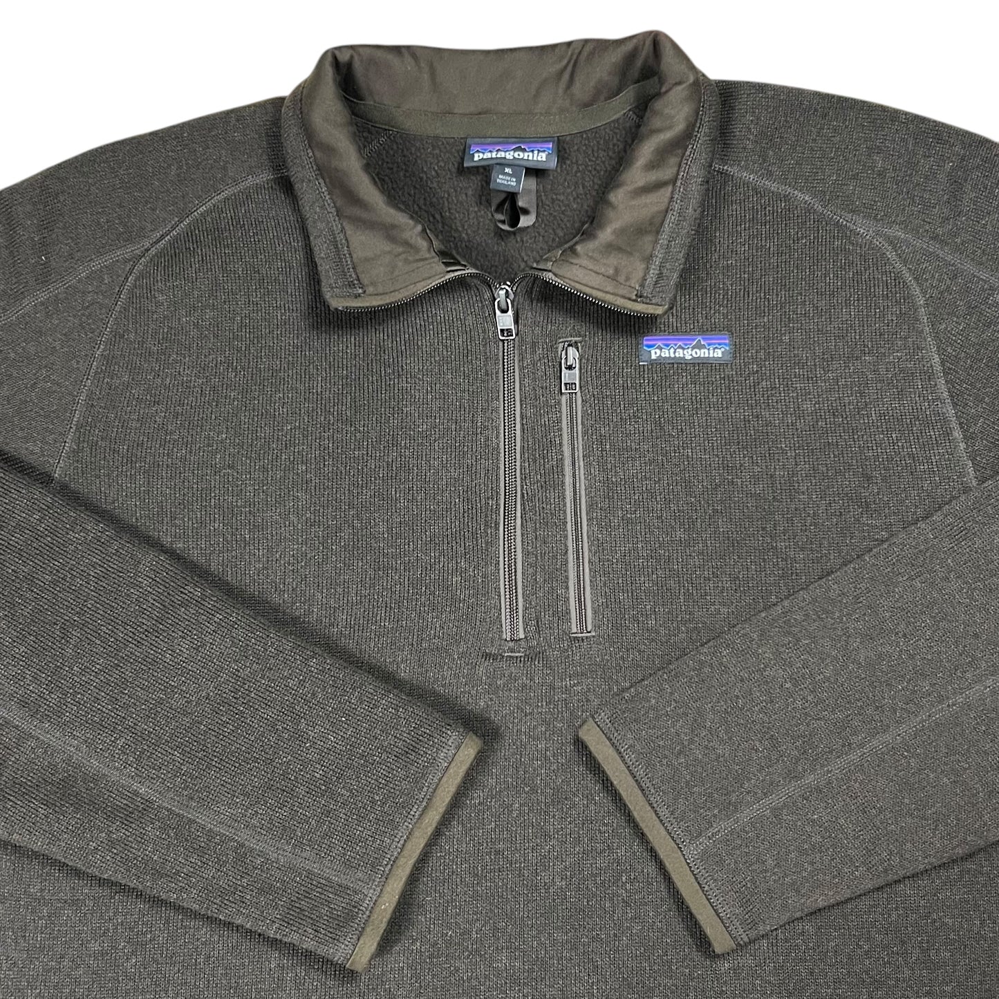 2019 Patagonia Better Sweater brown 1/4 zip fleece (XL)