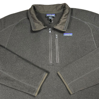 2019 Patagonia Better Sweater brown 1/4 zip fleece (XL)