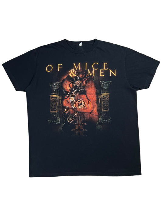 Y2K Of Mice & Men metalcore band tee (XL)