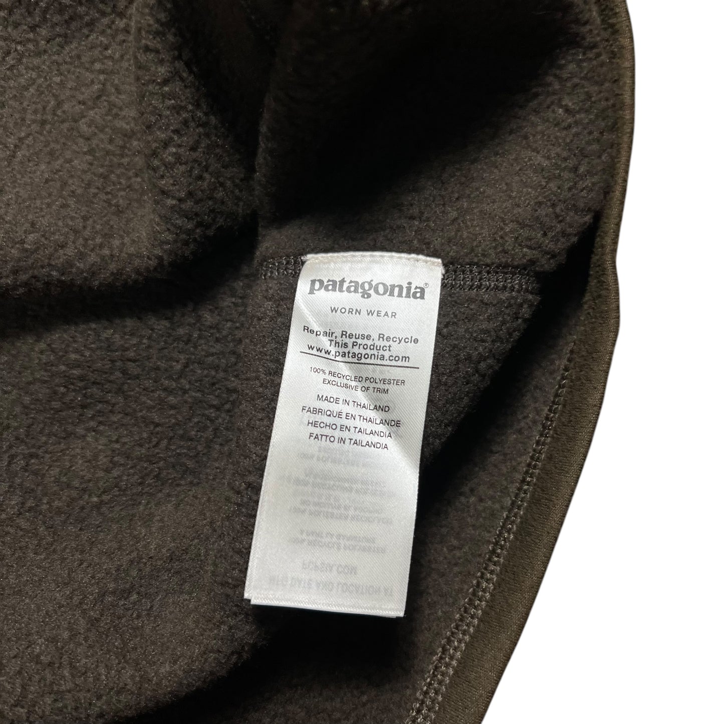 2019 Patagonia Better Sweater brown 1/4 zip fleece (XL)