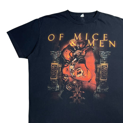 Y2K Of Mice & Men metalcore band tee (XL)