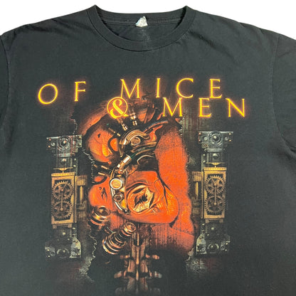 Y2K Of Mice & Men metalcore band tee (XL)