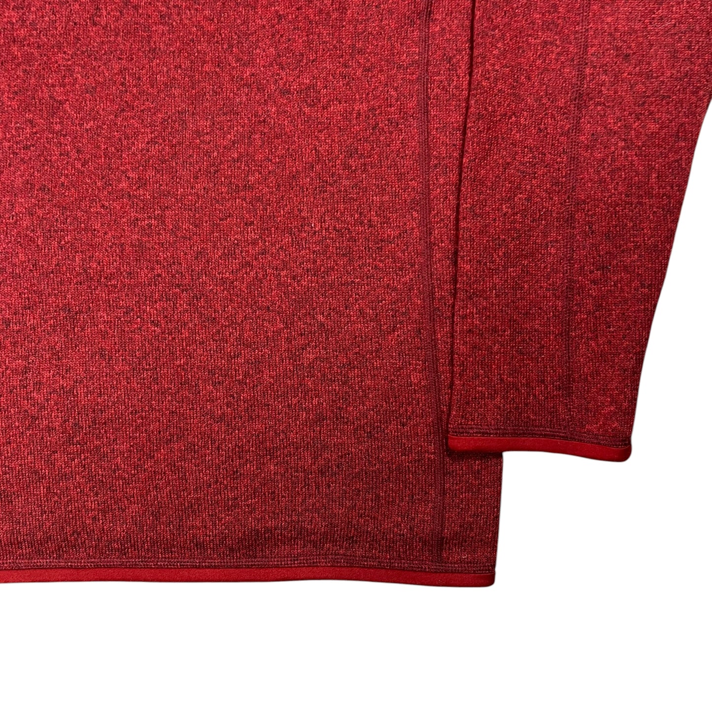 2019 Patagonia Better Sweater crimson red 1/4 zip fleece (XL)