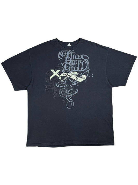 Y2K Three Days Grace One-X metal band tee (XL)