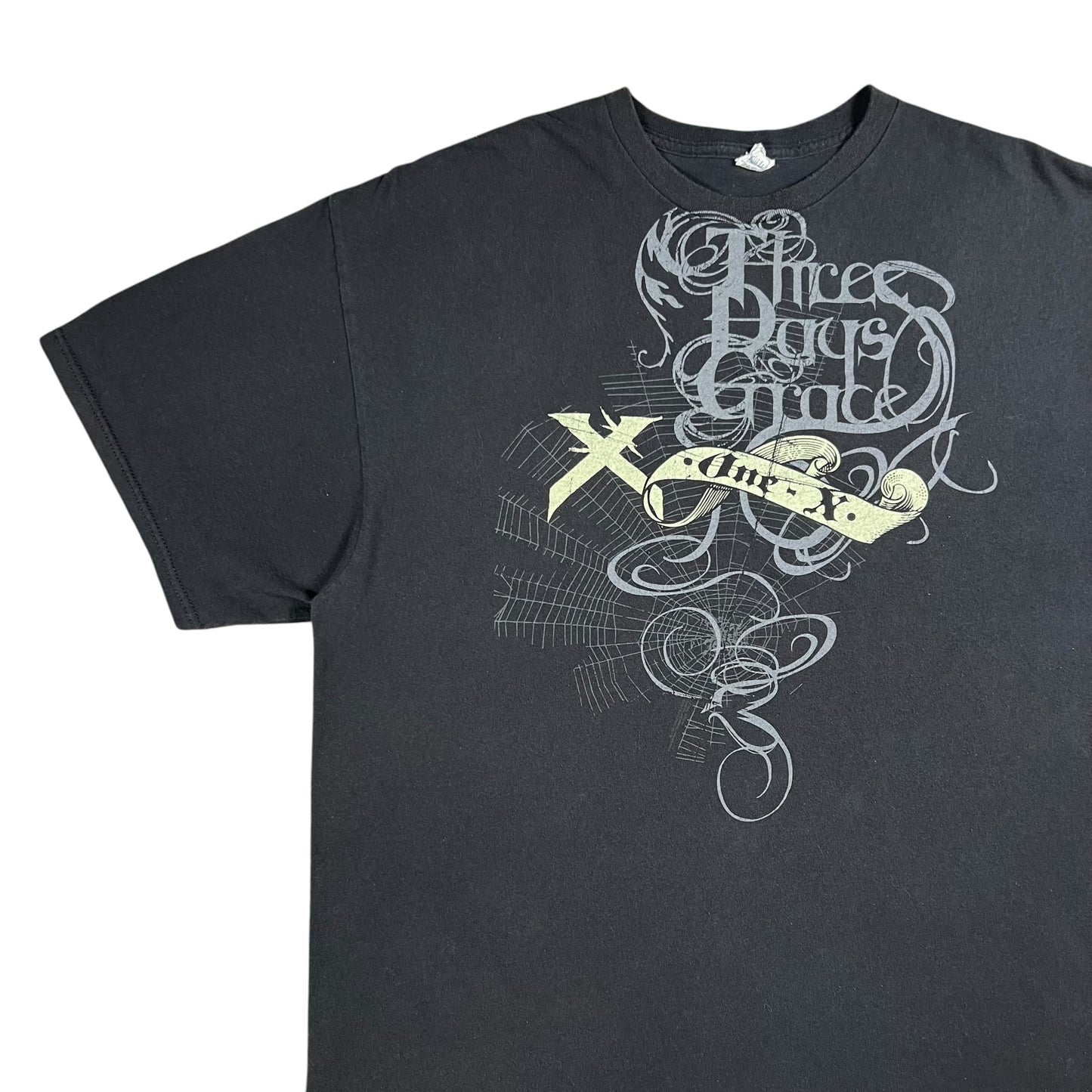 Y2K Three Days Grace One-X metal band tee (XL)