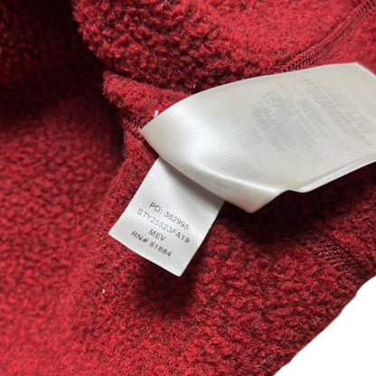 2019 Patagonia Better Sweater crimson red 1/4 zip fleece (XL)