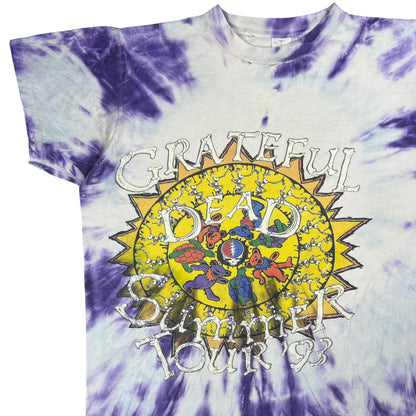 Vintage 1993 Grateful Dead Summer Tour with Sting tie dye band lot tee (XL)