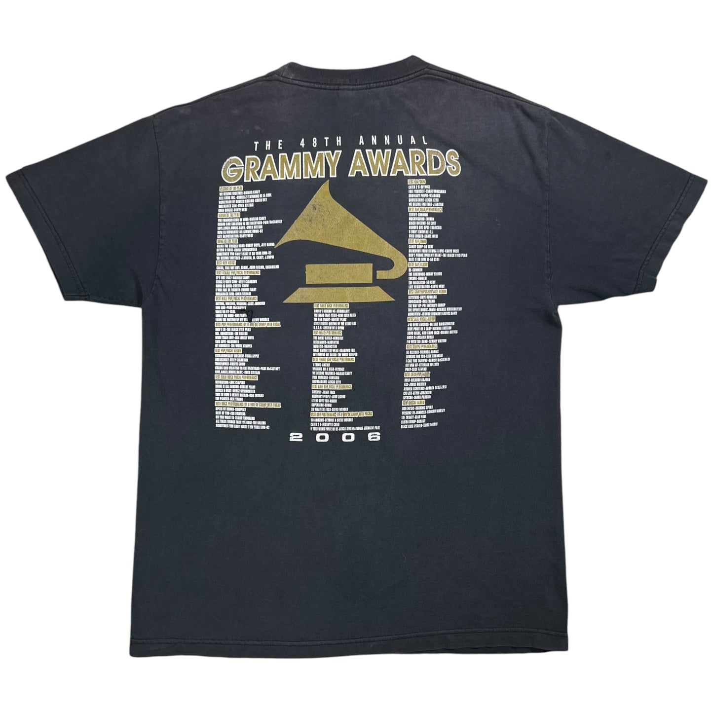 Vintage 2006 The Grammy Awards faded music tee (L)