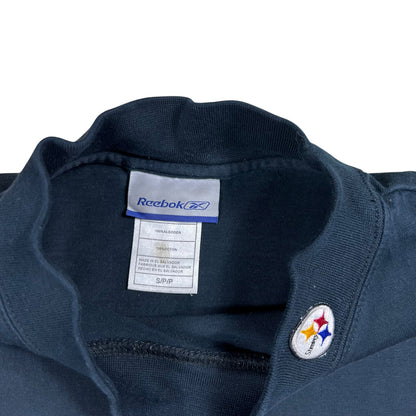 Vintage Y2K Reebok Pittsburgh Steelers NFL mock neck long sleeve (S)