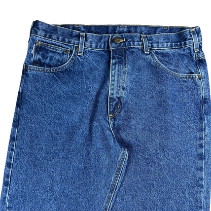 Vintage Y2K Carhartt denim B17 DST work wear jeans (36x30)