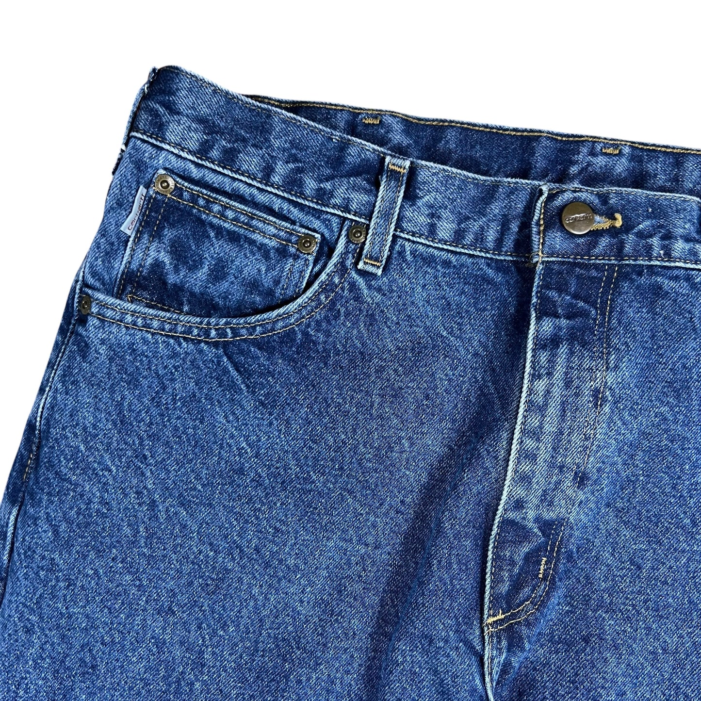 Vintage Y2K Carhartt denim B17 DST work wear jeans (36x30)