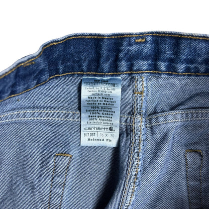 Vintage Y2K Carhartt denim B17 DST work wear jeans (36x30)