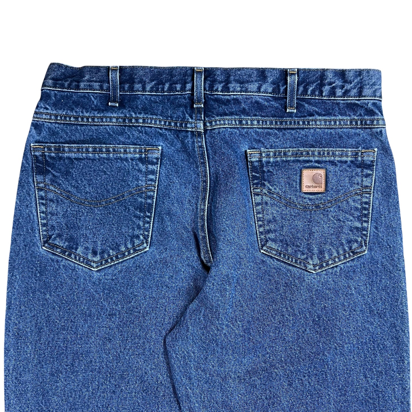 Vintage Y2K Carhartt denim B17 DST work wear jeans (36x30)