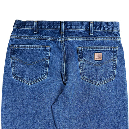 Vintage Y2K Carhartt denim B17 DST work wear jeans (36x30)