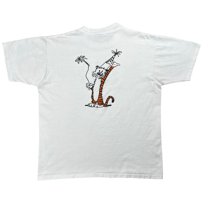 Vintage 90s Grateful Dead Friend of the Devil Calvin & Hobbes lot band tee (L)