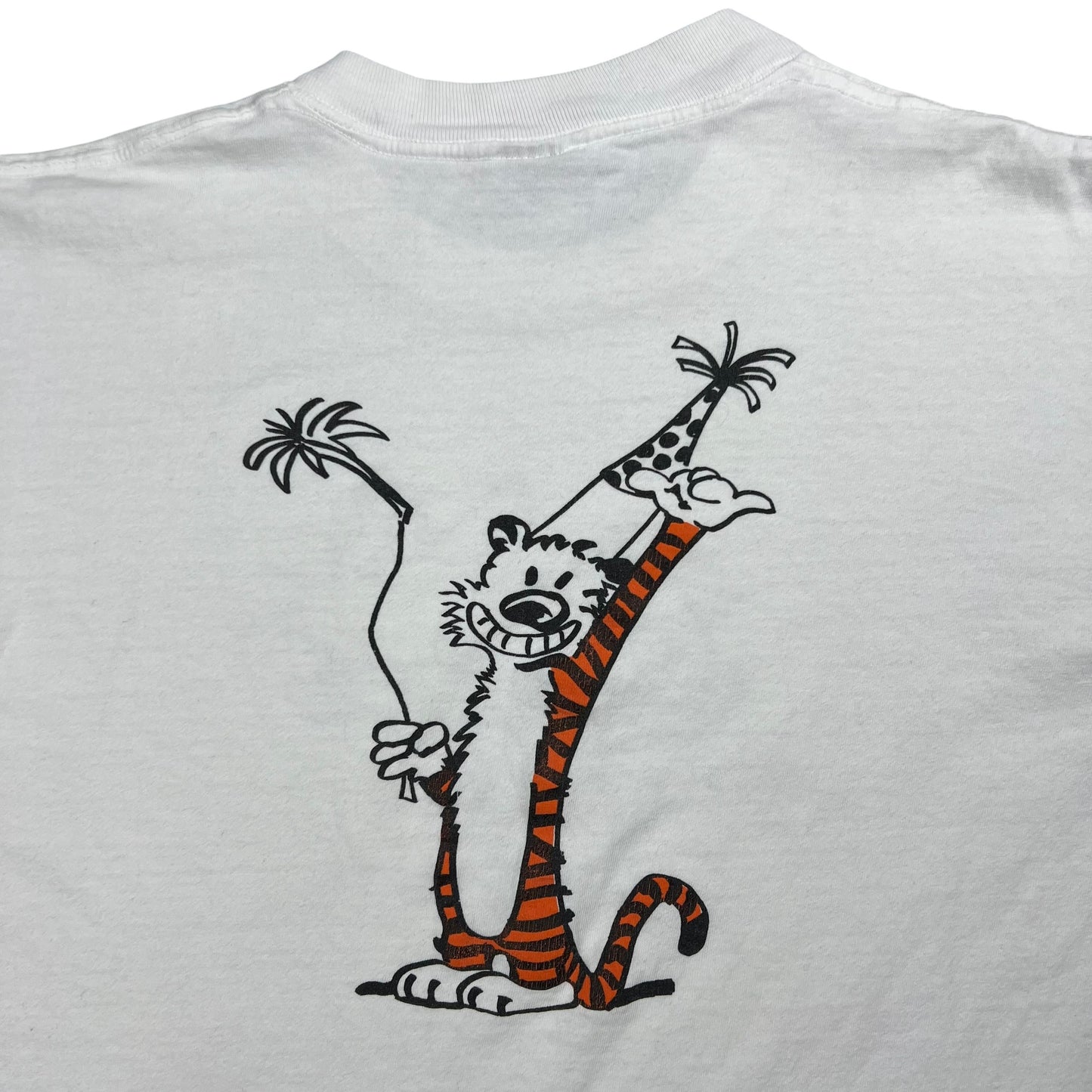 Vintage 90s Grateful Dead Friend of the Devil Calvin & Hobbes lot band tee (L)
