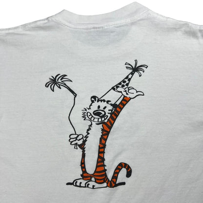 Vintage 90s Grateful Dead Friend of the Devil Calvin & Hobbes lot band tee (L)