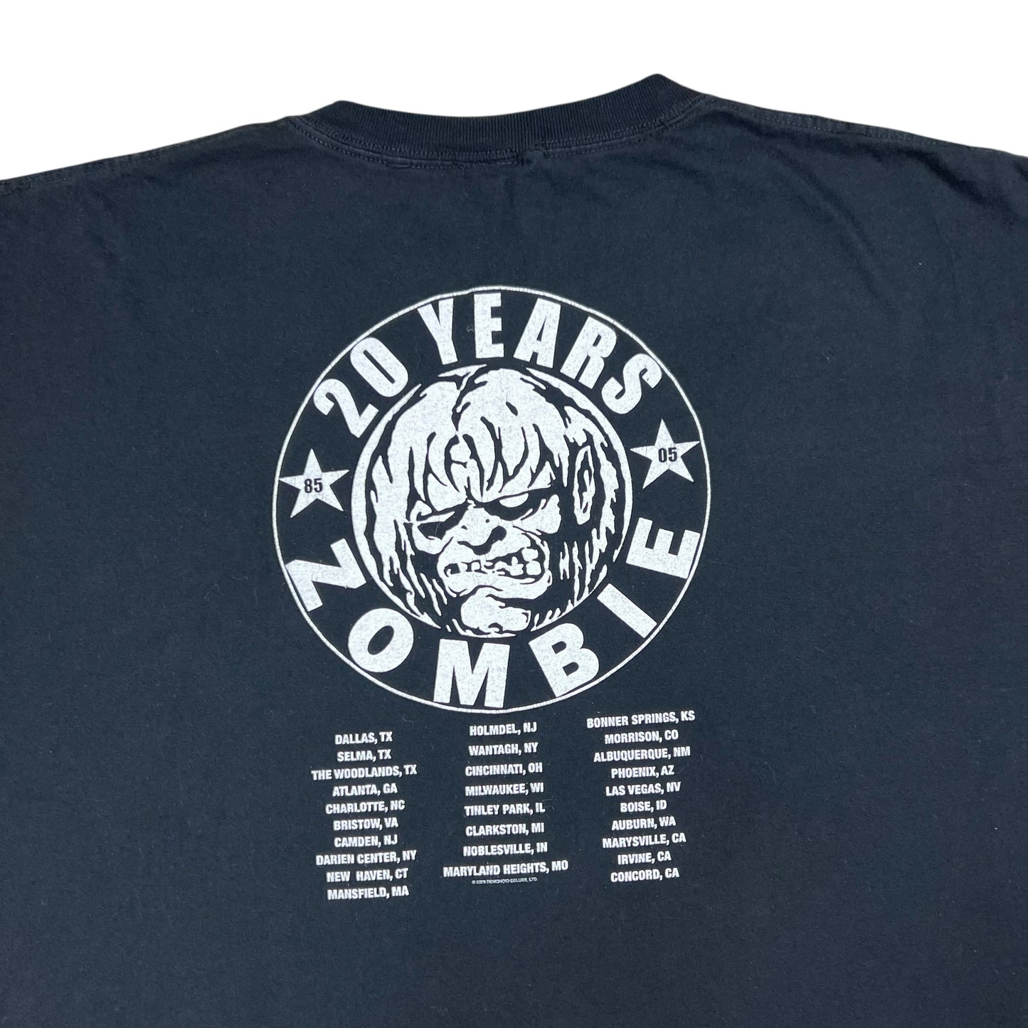 Vintage 2005 Rob Zombie 20 Years Zombie band tee (XXL)