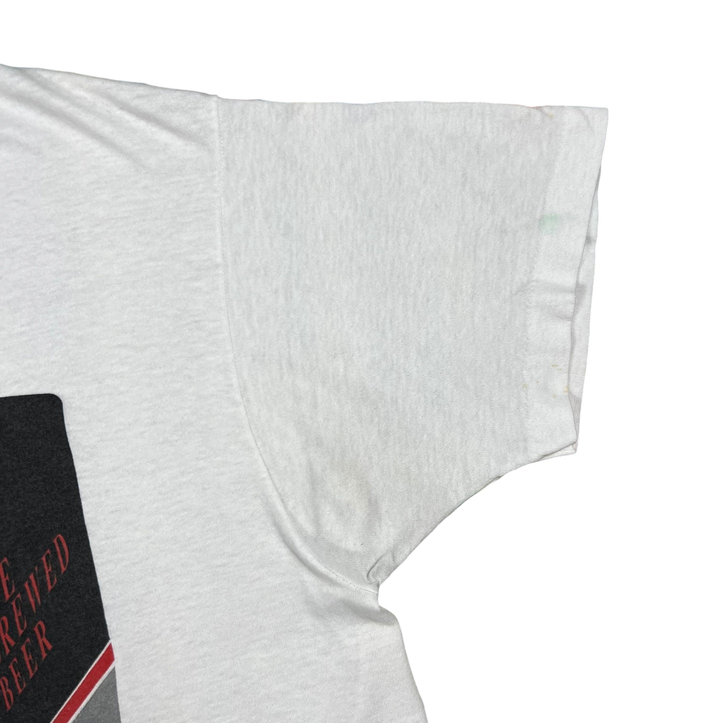 Vintage 80s Molson Ice beer tee (L)
