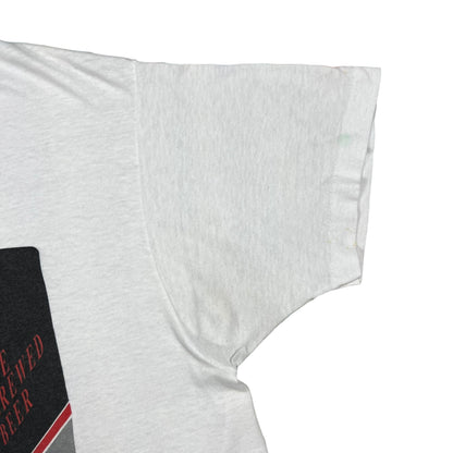 Vintage 80s Molson Ice beer tee (L)