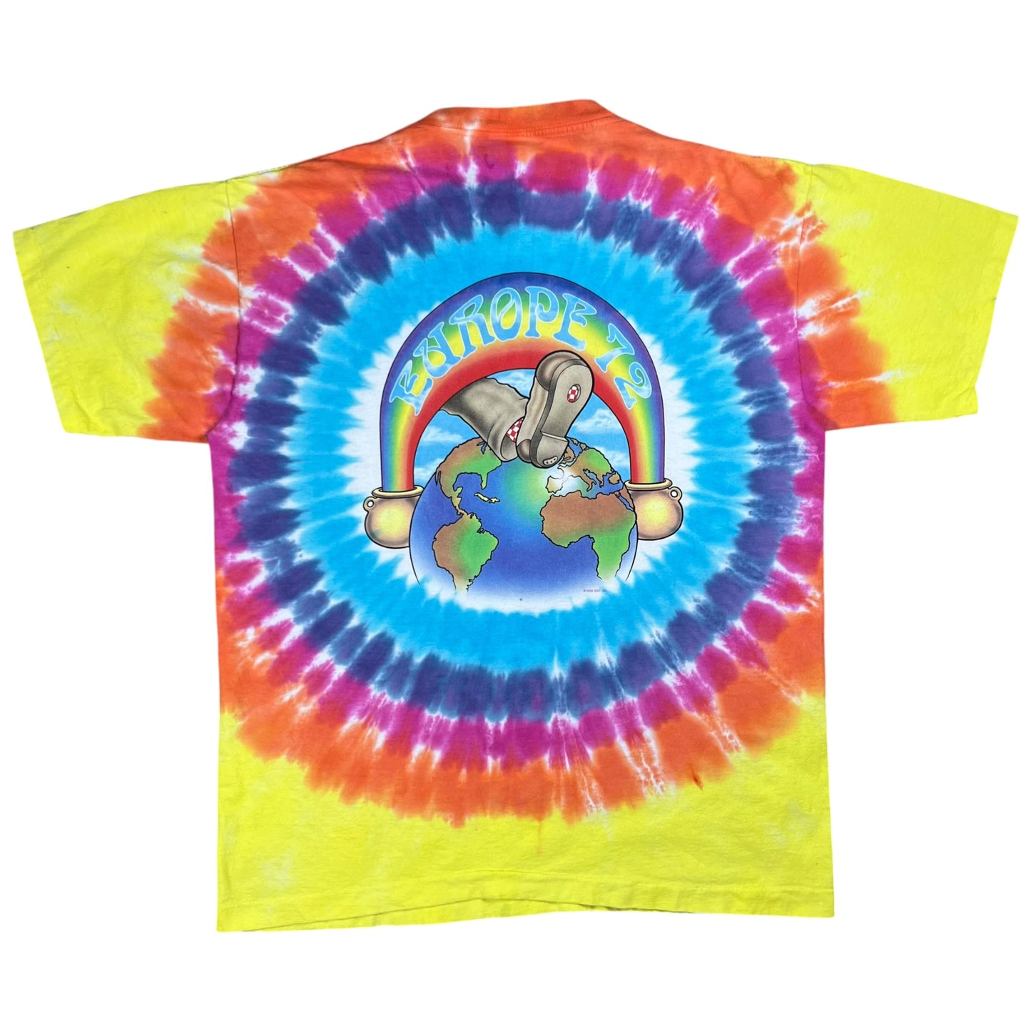 Vintage 2003 Liquid Blue Grateful Dead Ice cream man Europe 72 band tee (L)