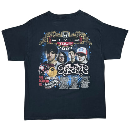 Vintage 2007 Fall Out Boy +44 Paul Wall Cobra Starship band tee (L)