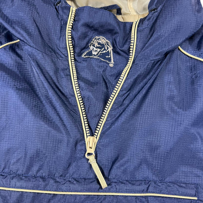Vintage 90s G-III Pitt Panthers Dino University of Pittsburgh anorak jacket (XXL)