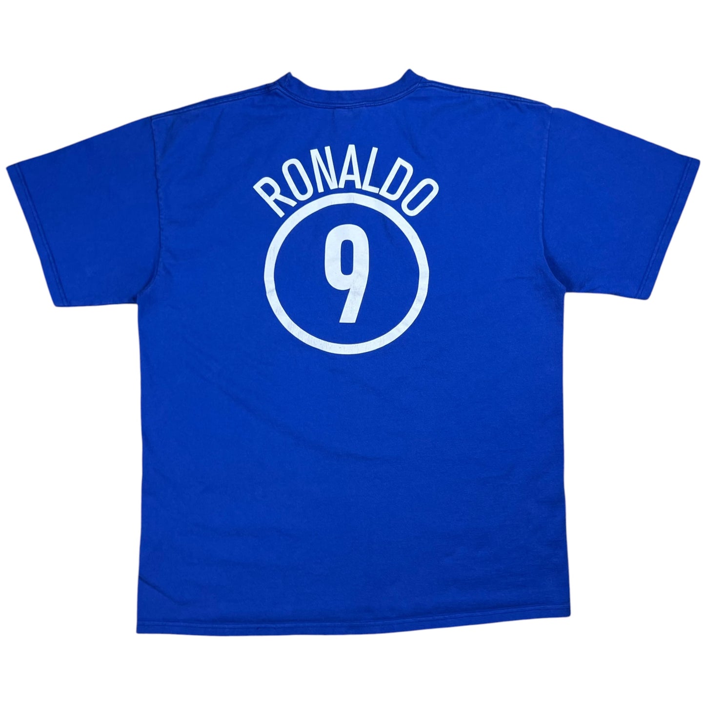 Vintage Y2K Nike Brasil Soccer Ronaldo jersey tee (XL)
