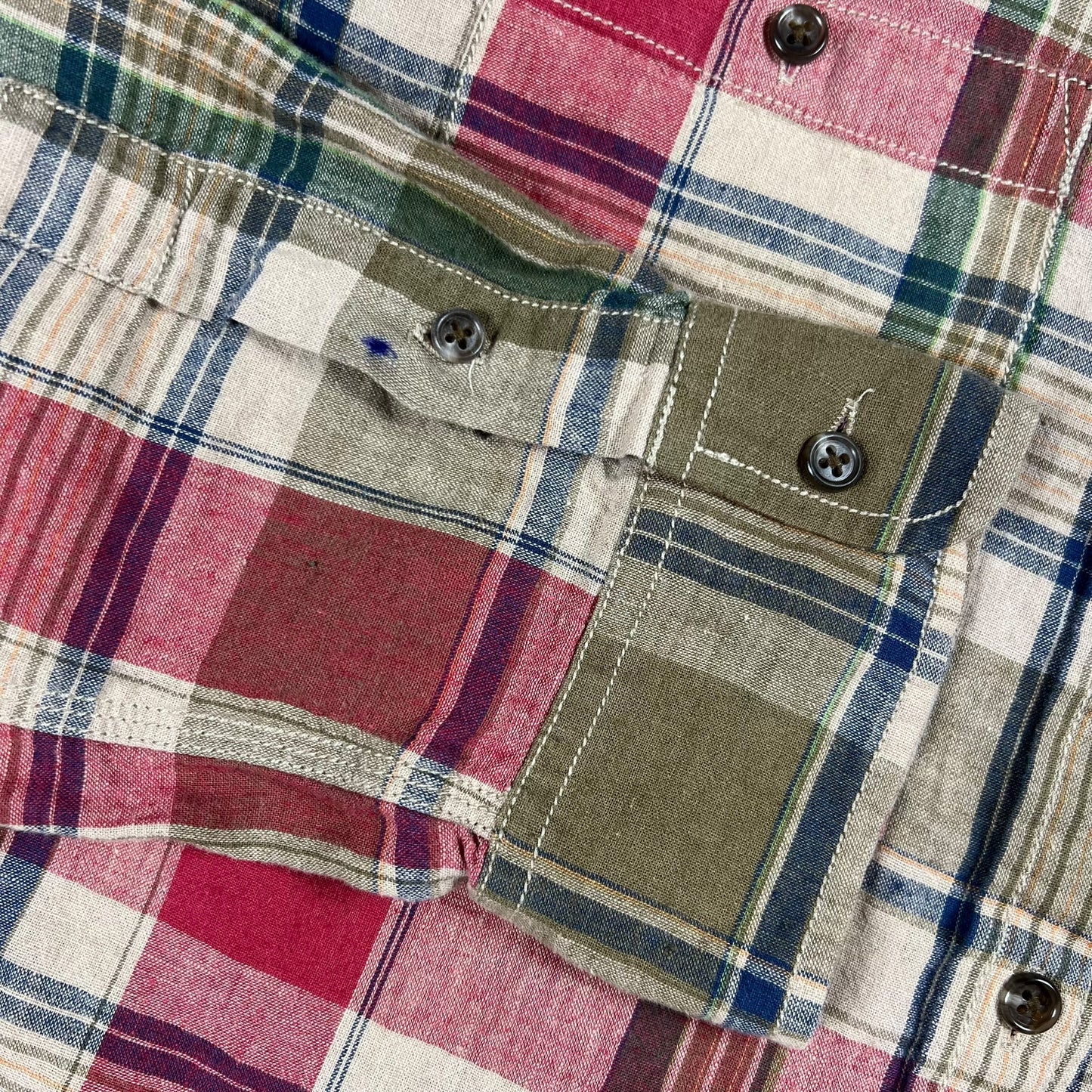 Vintage Y2K Lauren Ralph Lauren women’s linen blend button up shirt (M)