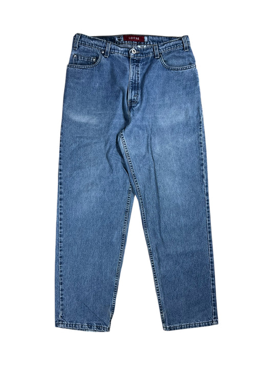 Vintage 90s Levi’s Silver Tab “LOOSE” faded denim jeans (34x31)
